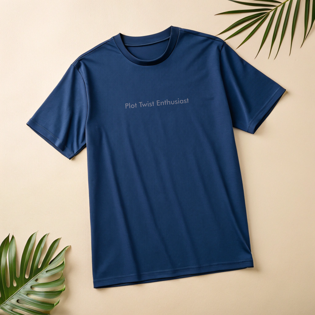 Certified Plot Twist Enthusiast – Oversized Mood Tee
