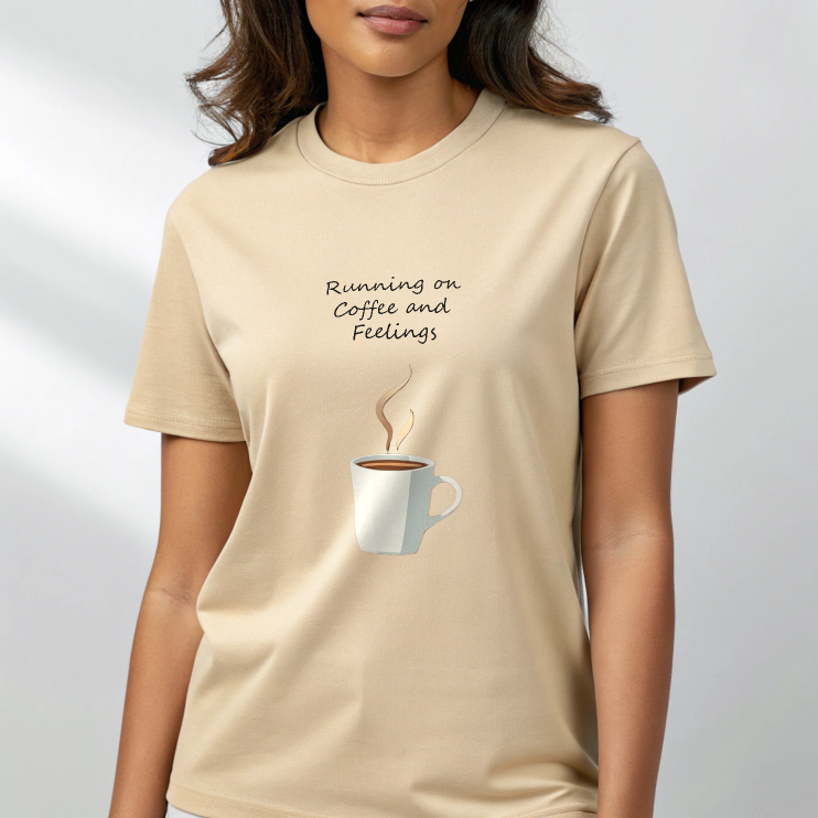 Running on Coffee Tee
