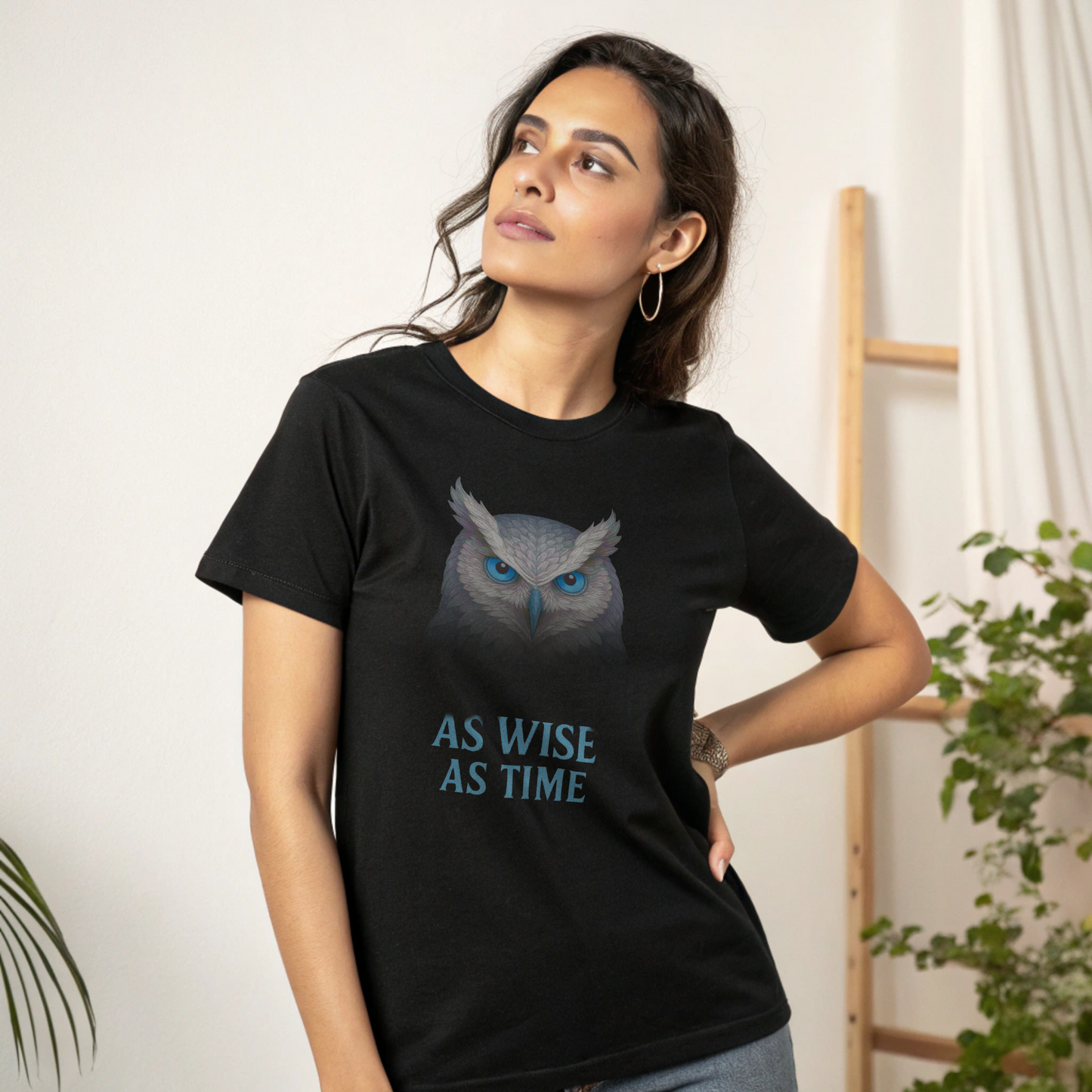 As Wise As Time Owl Tee