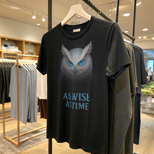 As Wise As Time Owl Tee
