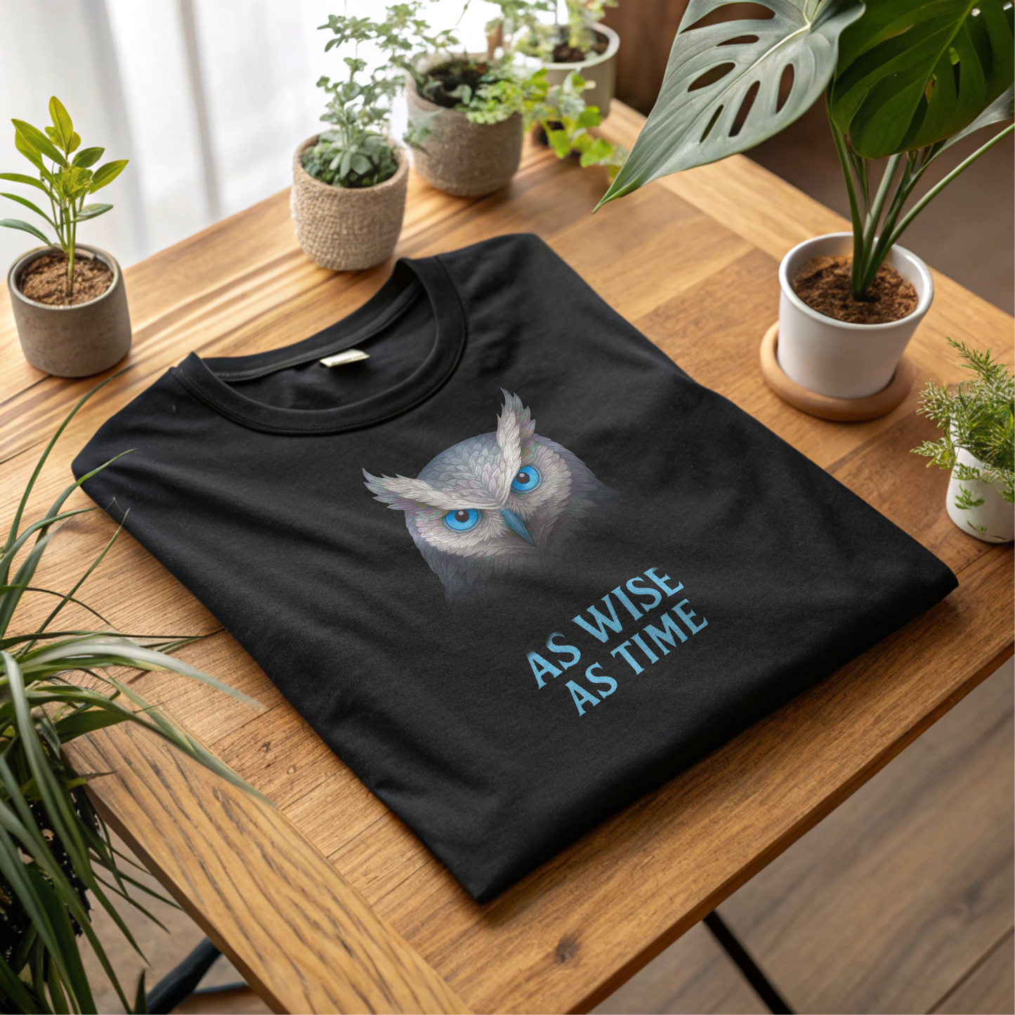 As Wise As Time Owl Tee