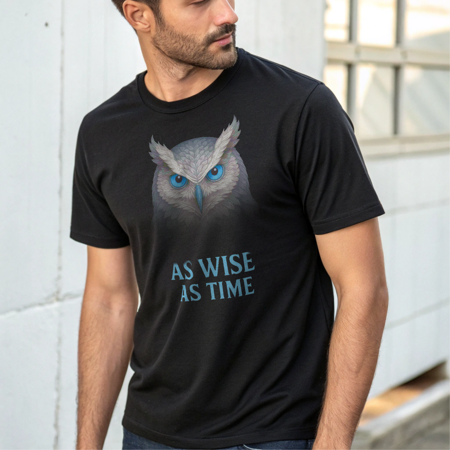 As Wise As Time Owl Tee