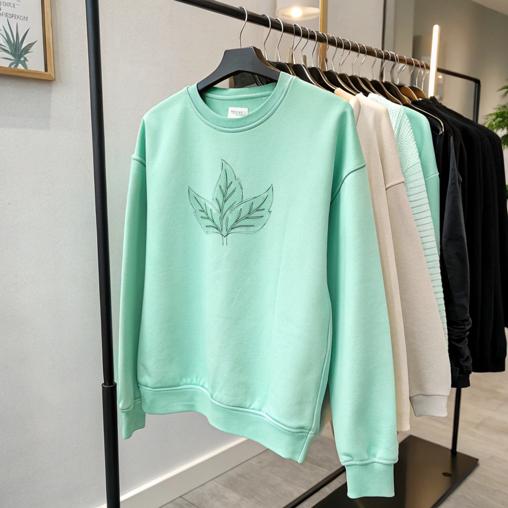 Threefold Calm Mint Sweatshirt