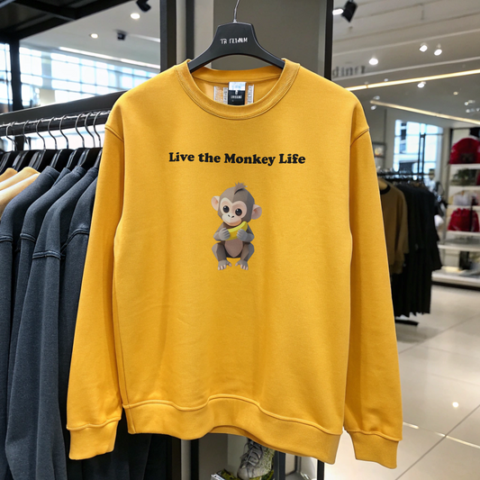 Adorable Monkey Sweatshirt