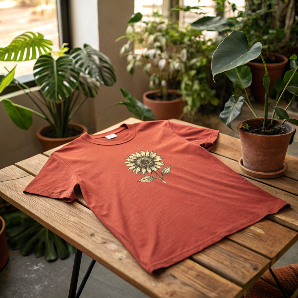 Golden Grit – Sunflower Tee