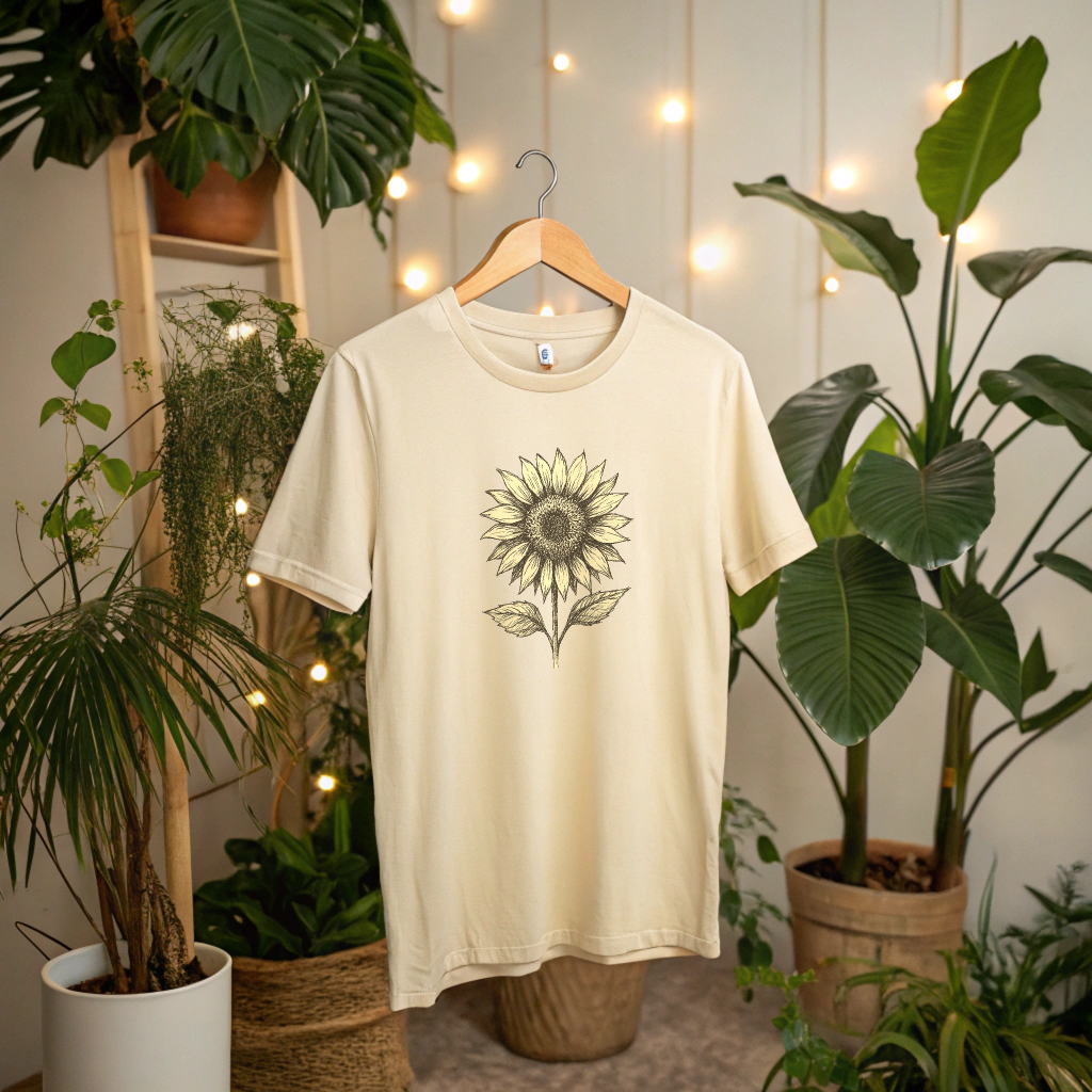 Golden Grit – Sunflower Tee