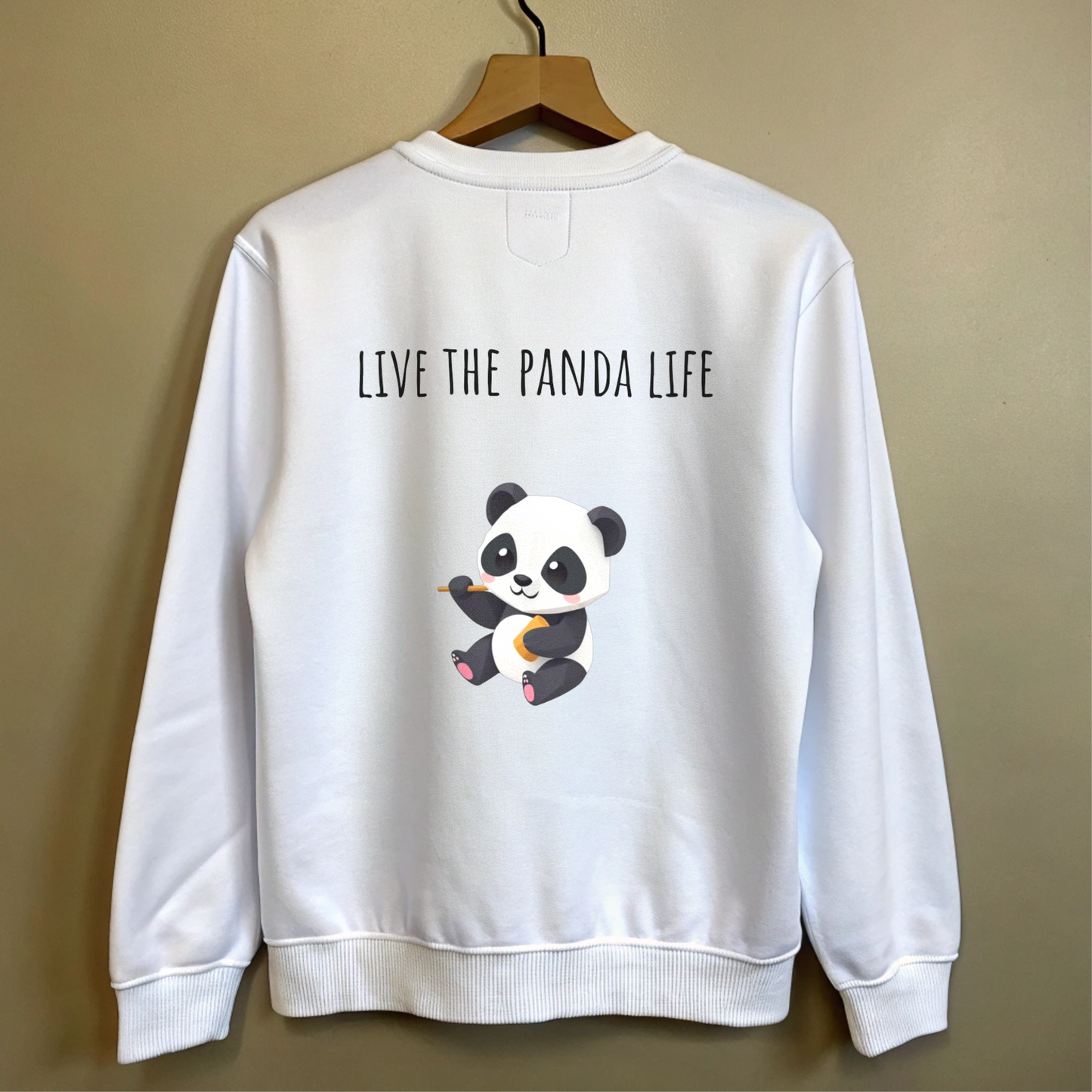 Live the Panda Life Crewneck Sweatshirt
