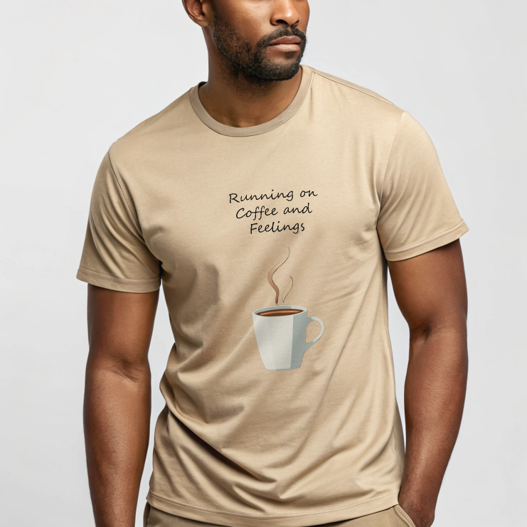 Running on Coffee Tee