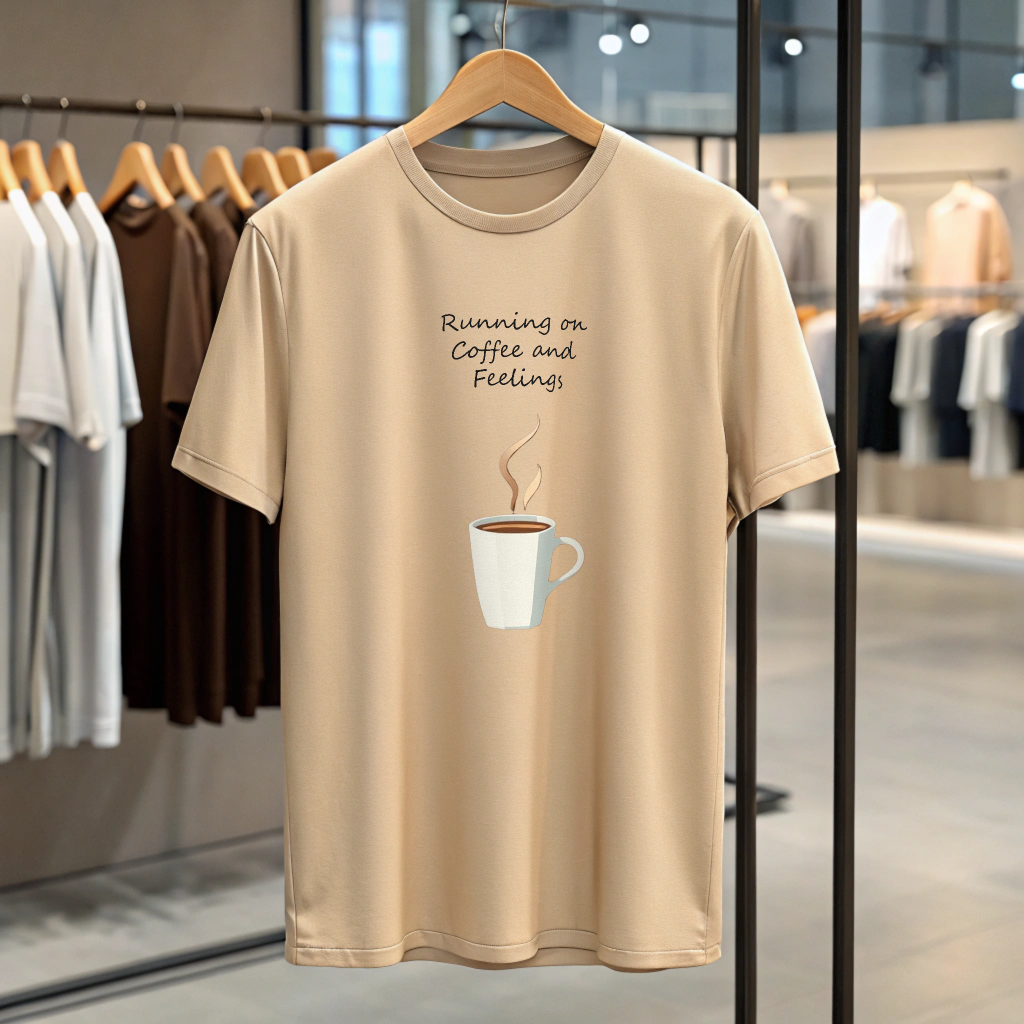 Running on Coffee Tee